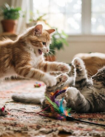 Gatos Brincando